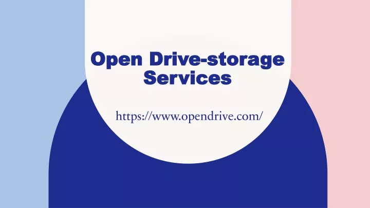open drive storage services