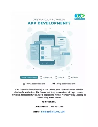 mobile applications are necessary to connect more