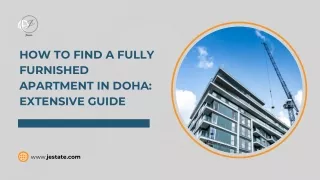 how to find a fully furnished apartment in doha