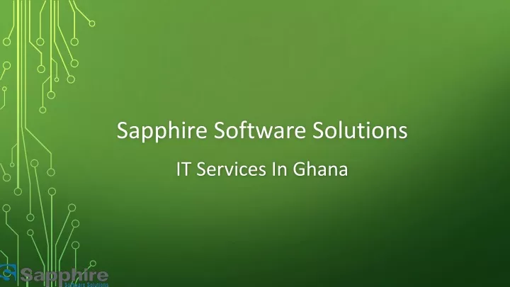 sapphire software solutions