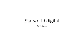 Starworld digital