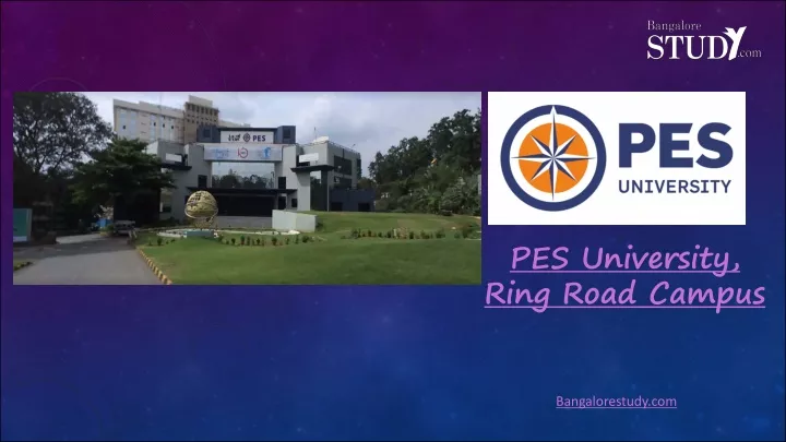 pes university ring road campus