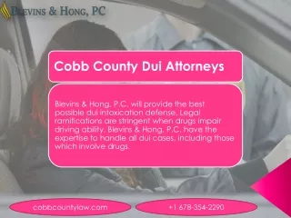 Cobb County Dui Attorneys