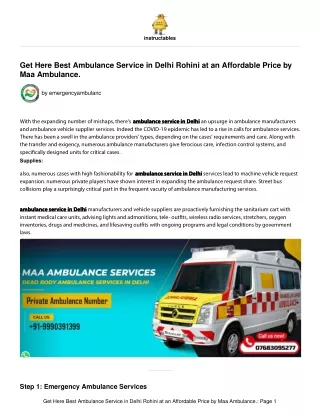 Get-Here-Best-Ambulance-Service-in-Delhi-Rohini-at
