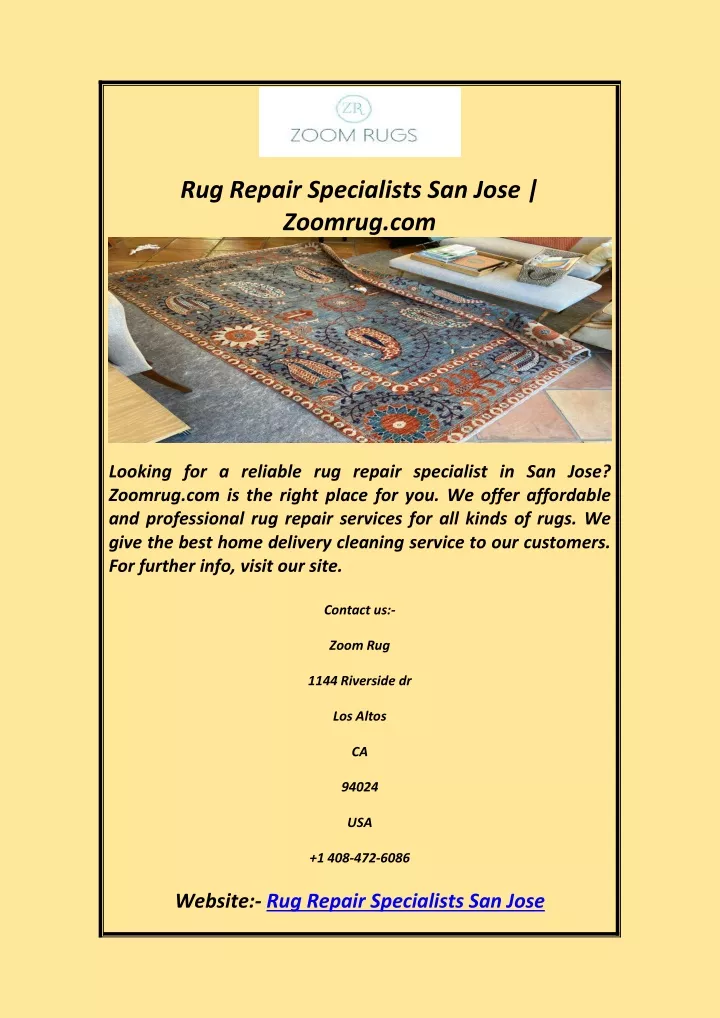 rug repair specialists san jose zoomrug com