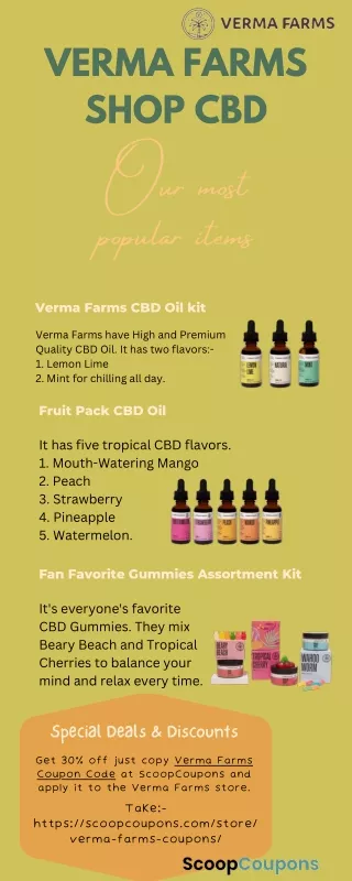 verma farms shop cbd