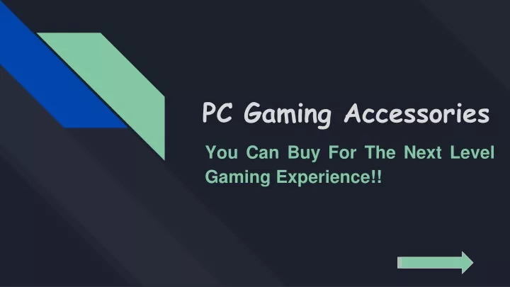 pc gaming accessories