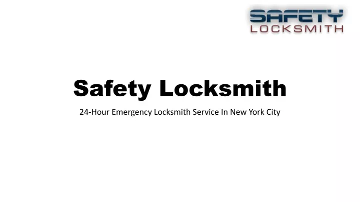 safety locksmith