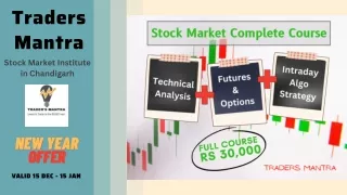 Stock market complete course with Backtested Intraday Algo strategy