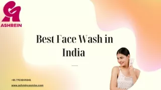 Best Face Wash in India