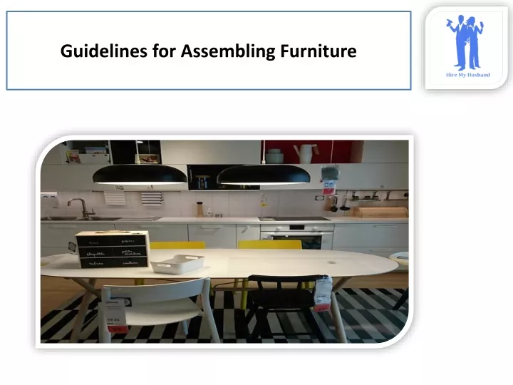 guidelines for assembling furniture