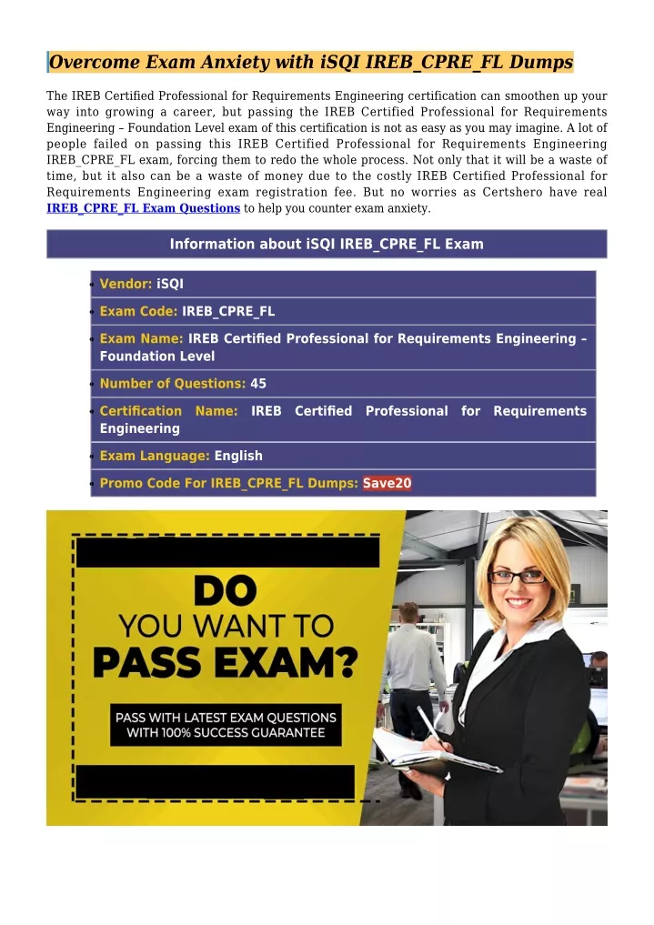 overcome exam anxiety with isqi ireb cpre fl dumps
