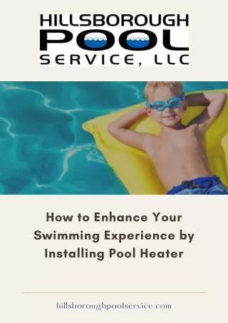 how to enhance your swimming experience