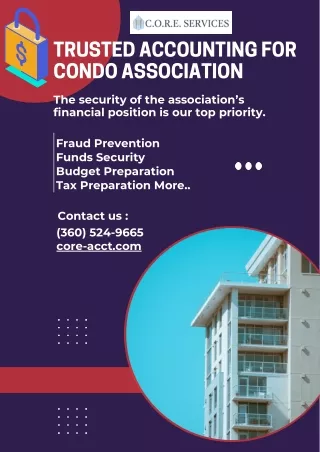 Condominium Financial Management - Core Condo Services