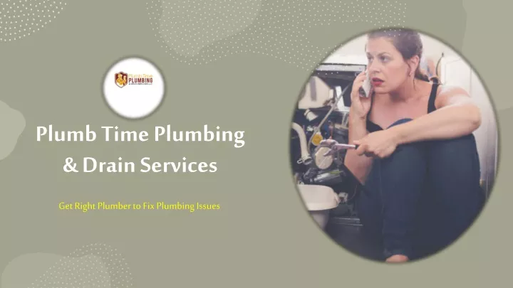 plumb time plumbing drain services