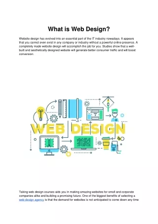 what is web design