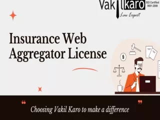 Insurance Web Aggregator License | Vakilkaro