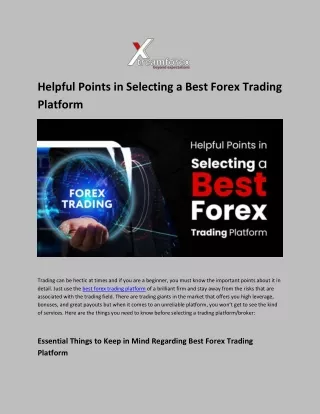 Best Forex Trading Platform2