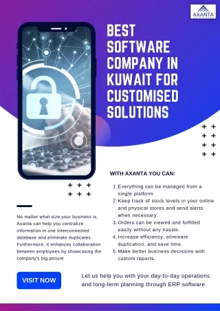 Best Software Company in Kuwait for Customised Solutions