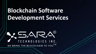 blockchain software development services