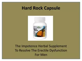 hard rock capsule