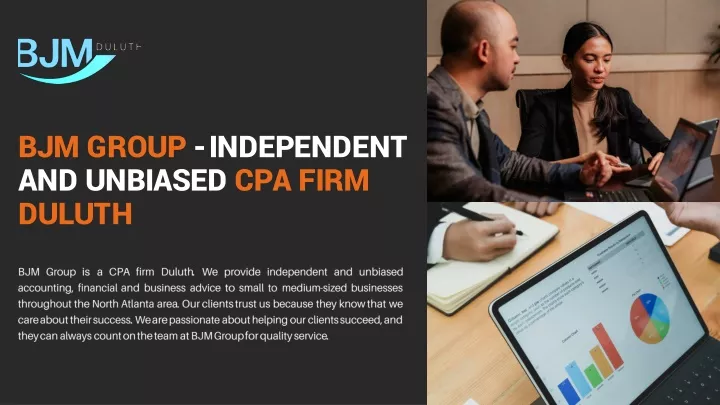 bjm group independent and unbiased cpa firm duluth