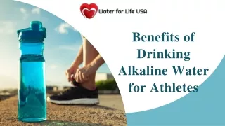 Benefits of Drinking Alkaline Water for Athletes