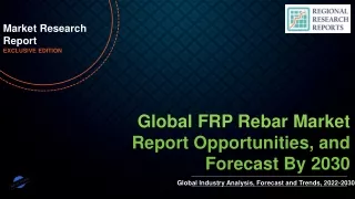 FRP Rebar Market growth projection to 18.5% CAGR through 2030