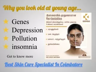 Best Skin Care Specialist In Coimbatore
