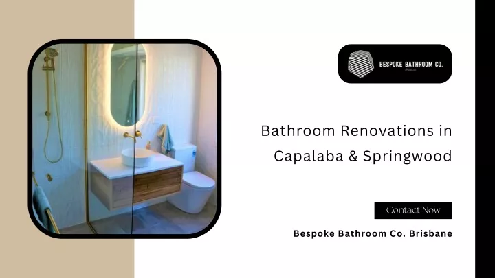 bathroom renovations in capalaba springwood