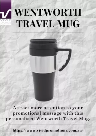 Order Customised Coffee Travel Mug | Vivid Promotions