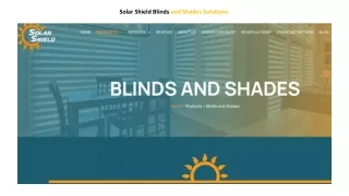 Blinds and Shades