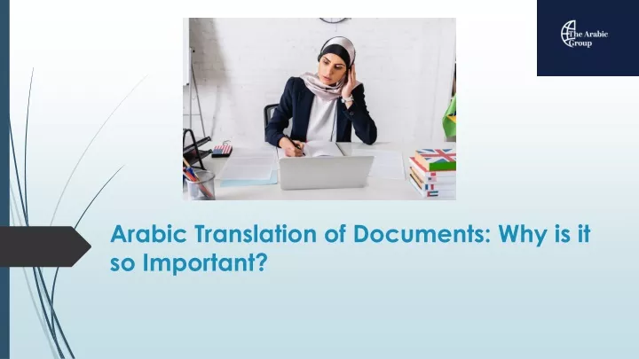 arabic translation of documents why is it so important