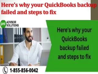 here s why your quickbooks backup failed and steps to fix