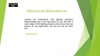 Hollywood Leds Hollywoodleds.com