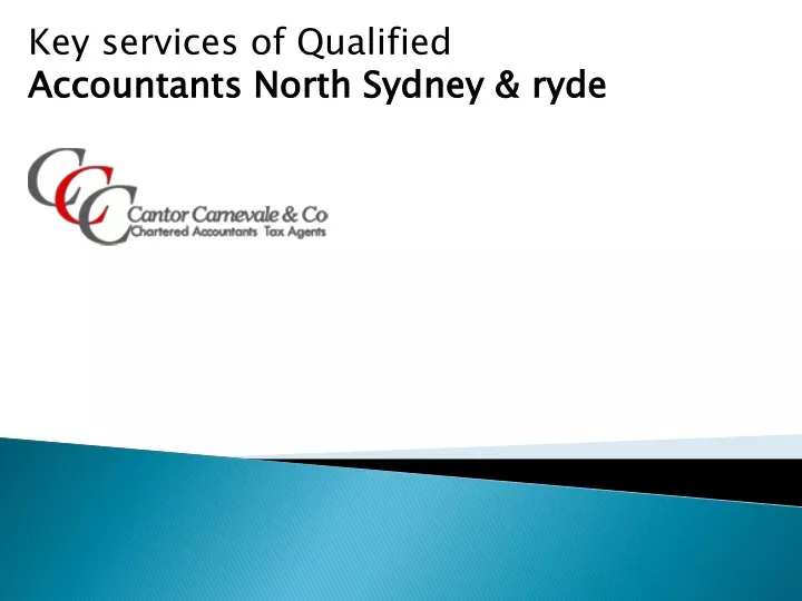 key services of qualified accountants north