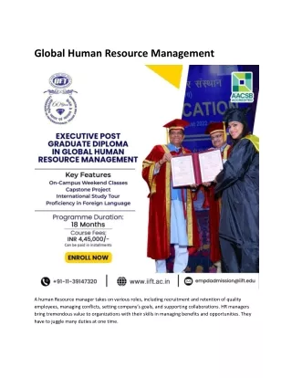Global Human Resource Management .docx