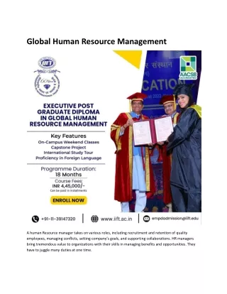 global human resource management