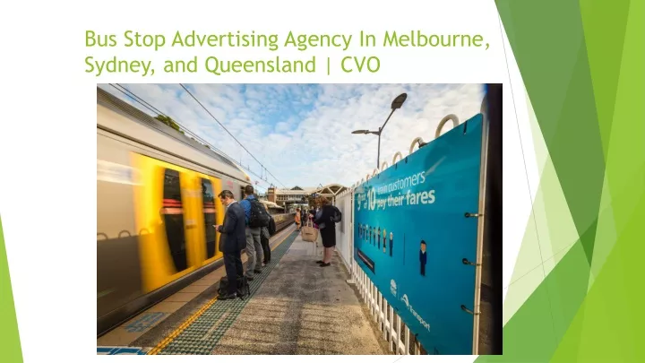 bus stop advertising agency in melbourne sydney and queensland cvo