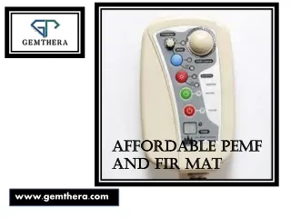 Affordable PEMF and FIR Mat