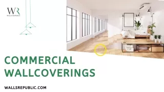 commercial wallcoverings