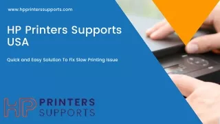 HP Printers Supports in USA