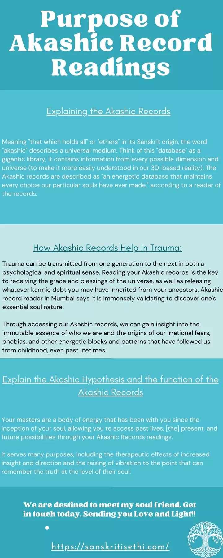 purpose of akashic record readings