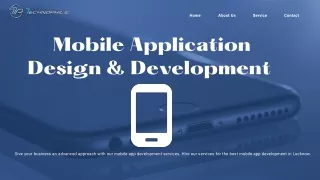 Best Mobile Application Design & Development Company in Lucknow