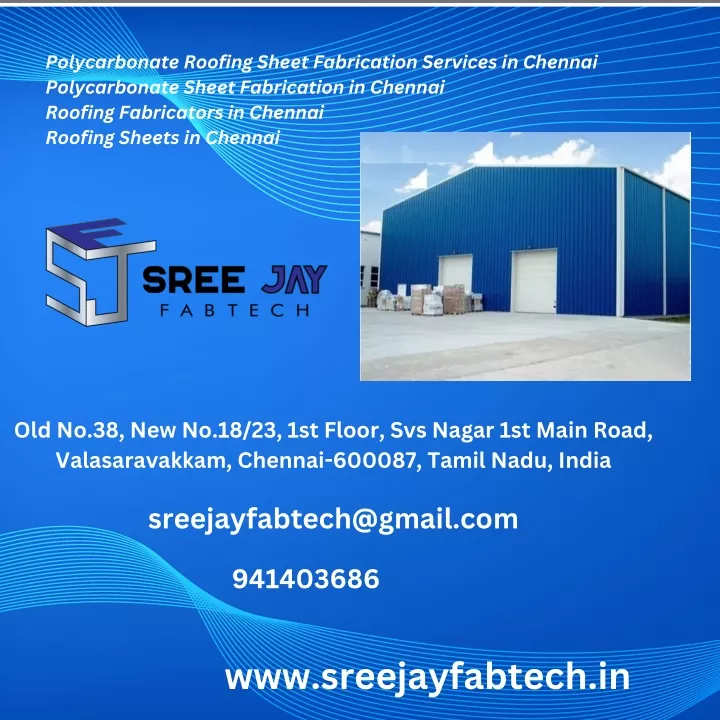 polycarbonate roofing sheet fabrication services
