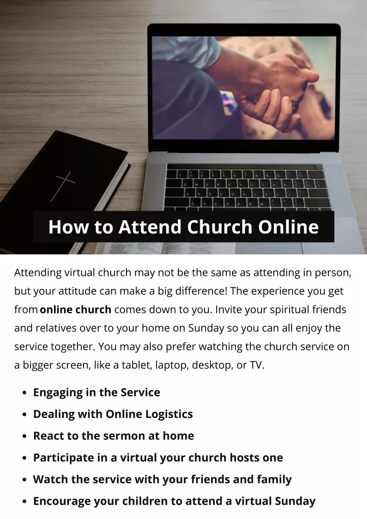 how to attend church online