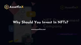 why should you invest in nfts