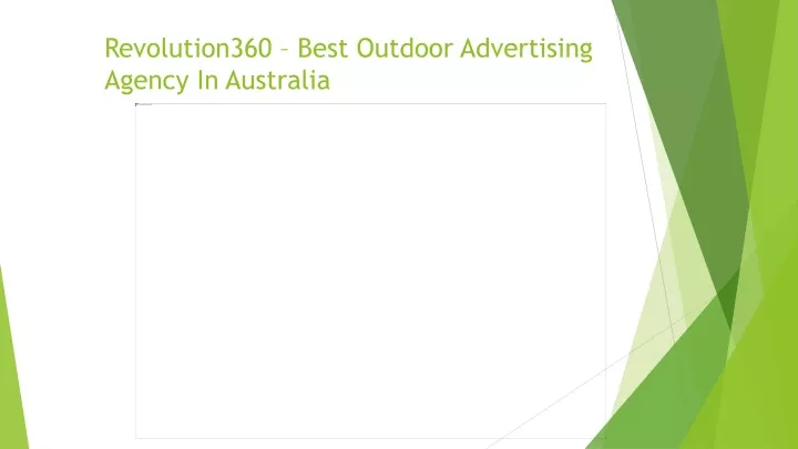 revolution360 best outdoor advertising agency in australia