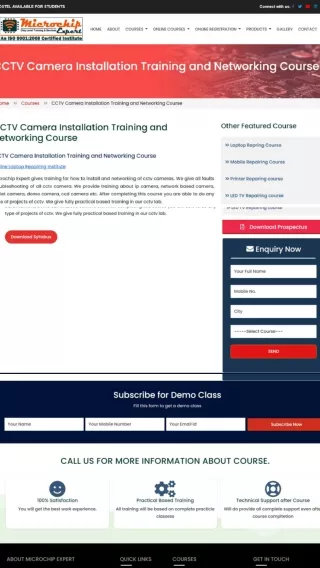 CCTV Training Institute in Delhi | CCTV Camera Training Course Delhi, India