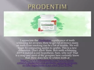 Prodentim